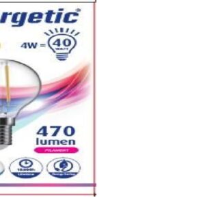 LED kogel filament E14 4 watt 2700K