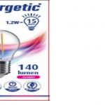 LED kogel filament E27 1,2 watt 2700K