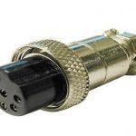 7 polige female ronde stekker metaal