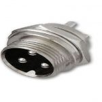 3 polig chassisdeel voor female plug