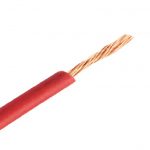 Montagesnoer 2.5mm2 rood soepel