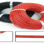Siliconen meetkabel 0.75mm2 rood