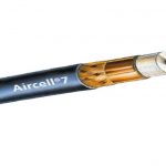 Aircell 7 coaxkabel 50 ohm zwart