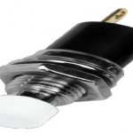 Drukschakelaar miniatuur maak wit