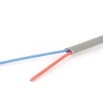 2x 0,8mm2 massief signaalkabel