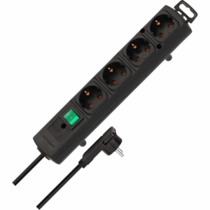 Stekkerdoos 4 voudig met platte stekker