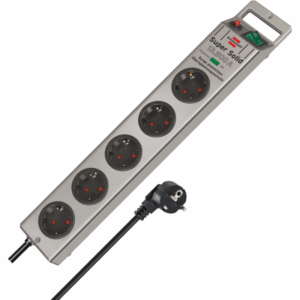 Super-Solid Overspanningsbeveiliging 13.500A 5-voudig Zilver 2,5m