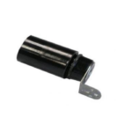 Fitting E14 met haakse beugel zwart