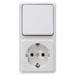 Combinatie schakelaar RA opbouw Kopp