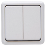 Serie schakelaar opbouw Kopp