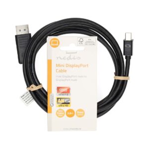 Mini DisplayPort - Displayport kabel 2m