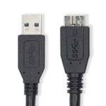 USB 3.0 A man naar USB micro B man 2 meter