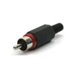 Tulpsteker 8-kantig met tule - rood