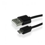 Oplaadkabel voor android smartphones 2 meter zwart