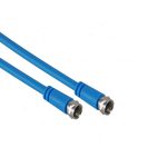 Flexibele coaxkabel met F connectoren 10 meter