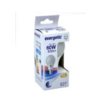 LED lamp E27 8 watt met sensor 2700K