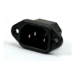 C13 euro chassisdeel male 10A