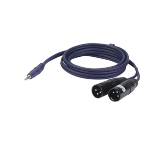 FL46150 - stereo mini Jack - 2x XLR M 3 p