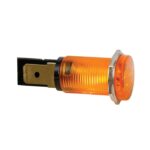 Signaallamp 14mm 230 volt oranje