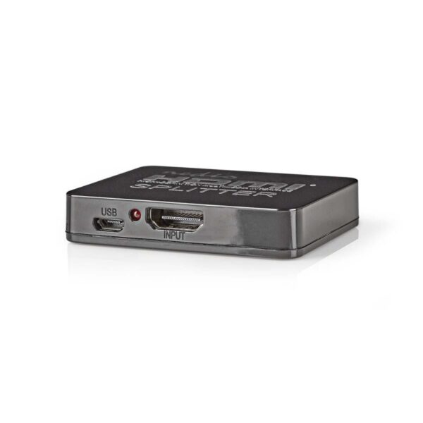 HDMI splitter 2 poorts zwart