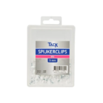 Spijkerclip wit 5mm 100 st per doosje