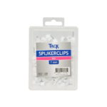 Spijkerclip wit 7mm 100 st per doosje