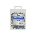 Spijkerclip zwart 7mm 100 st per doosje