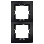 Kopp afdekraam 2V zwart