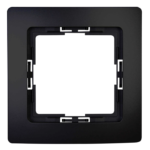 Kopp afdekraam enkel zwart