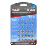 Set met knoopcellen 30 stuks