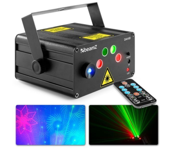 Disco laser rood en groen Bahib