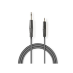Stereo audiokabel 6.3mm – 3.5mm jack