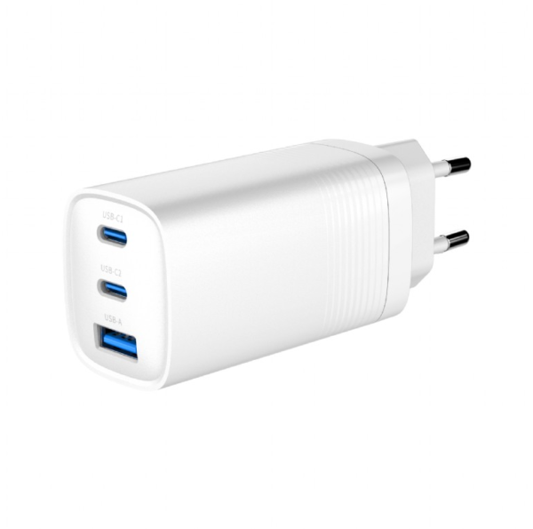 USB-C combo snellader 65 watt wit