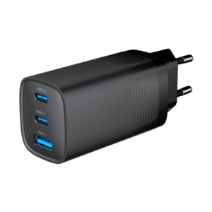 USB-C combo snellader 65 watt zwart