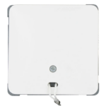 Standaard trekschakelaar helder wit