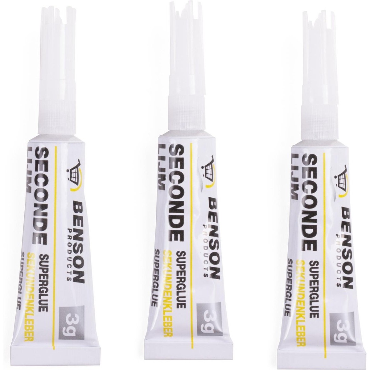 secondelijm Secondelijm 3x tubes van 3gram