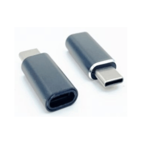 Lightning - USB-C adapter zwart