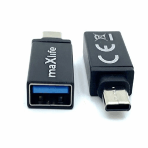 USB - USB-C adapter zwart