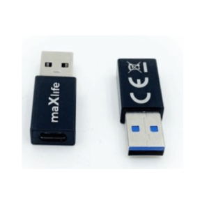 USB-C - USB adapter zwart