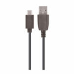 USB - USB-C kabel 0,5m zwart