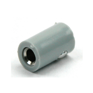 Banaanstekker grijs 2.6mm female