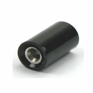 Banaanstekker zwart 2.6mm female