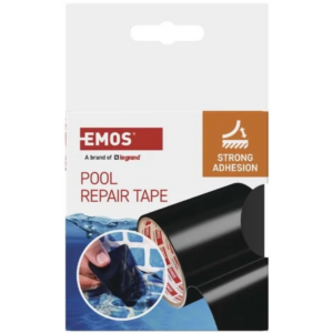 Reparatietape waterdicht 100mm rol 10m zwart