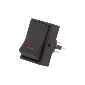 Wipschakelaar inbouw 12V met led rood