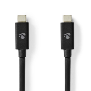 USB C kabel male - male USB4.0 40Gbps 1 meter